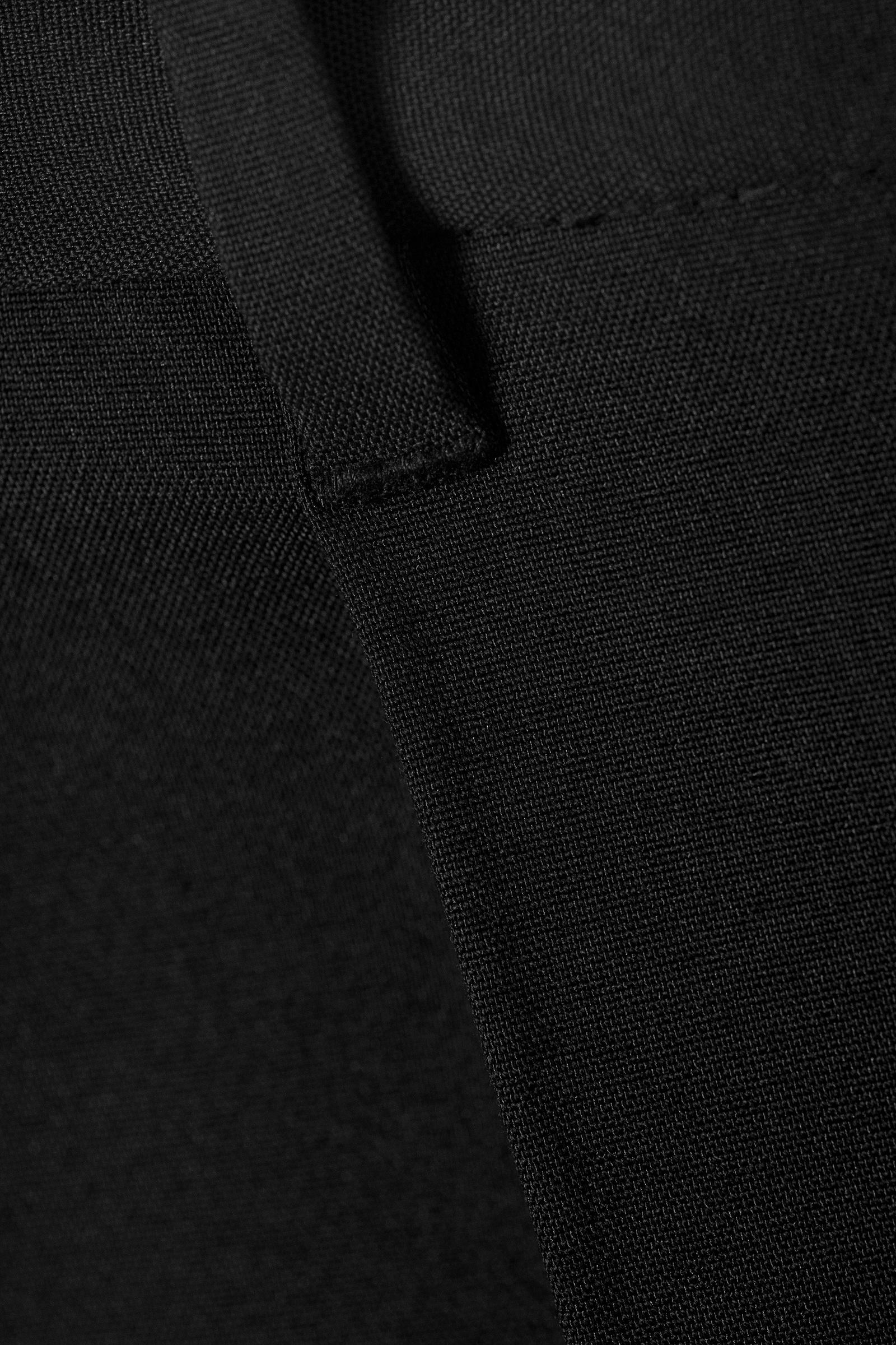 Black - Uno Loose Suit Trousers - 6