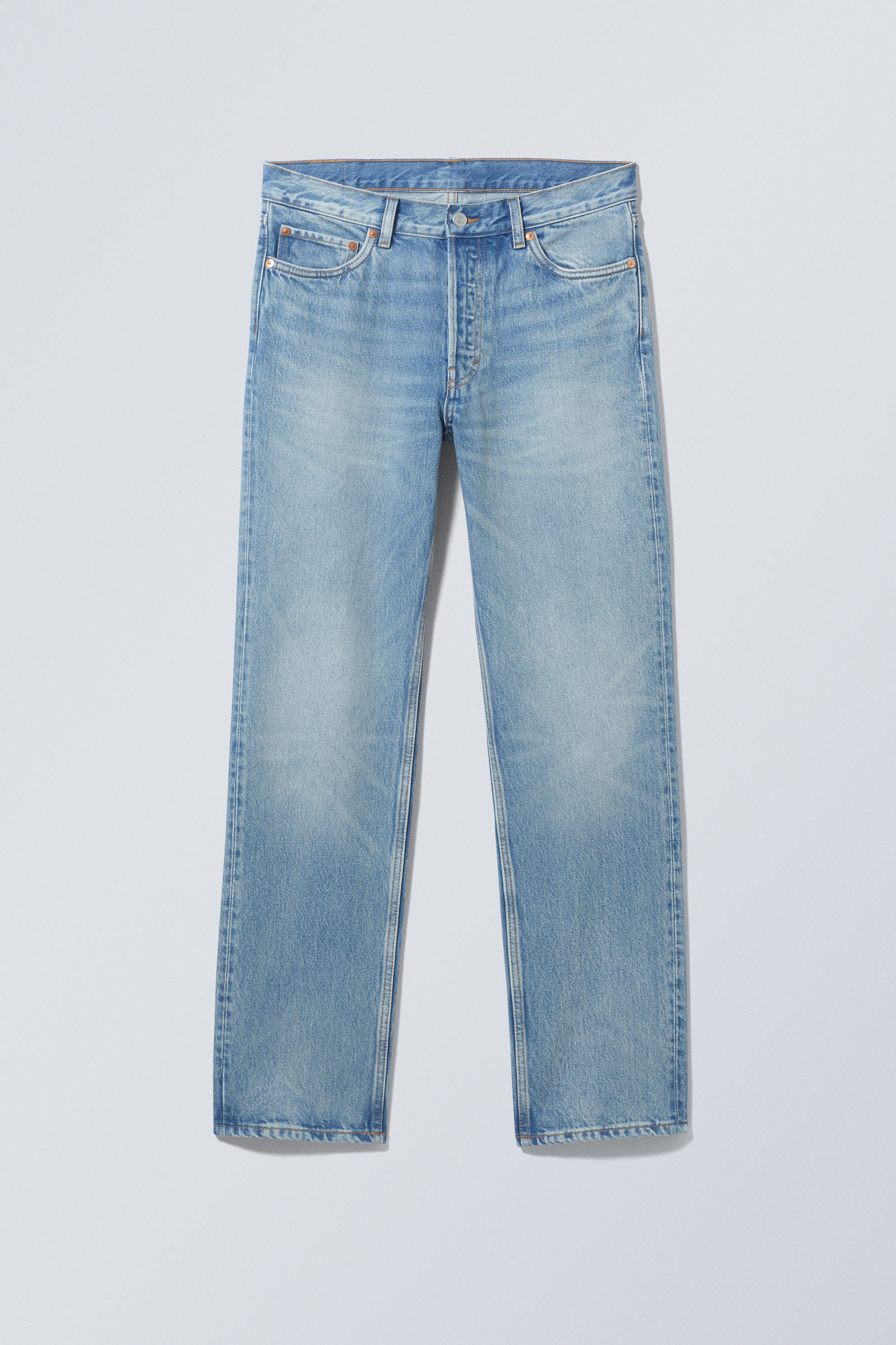 Blue Delight - Klean Regular Straight Jeans - 5