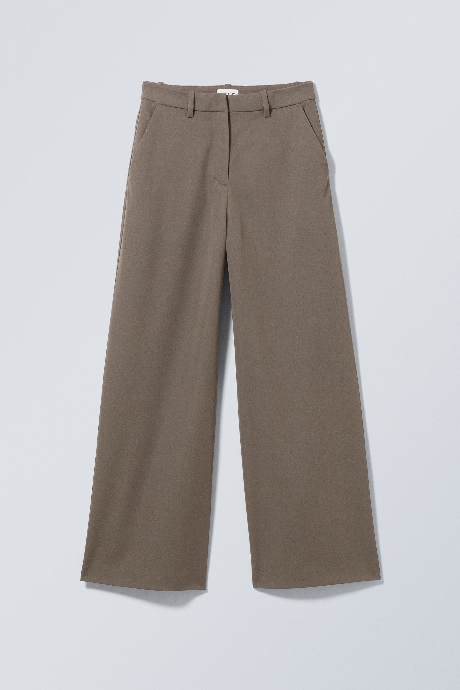#5B5A54 - Tate Suiting Trousers - 1
