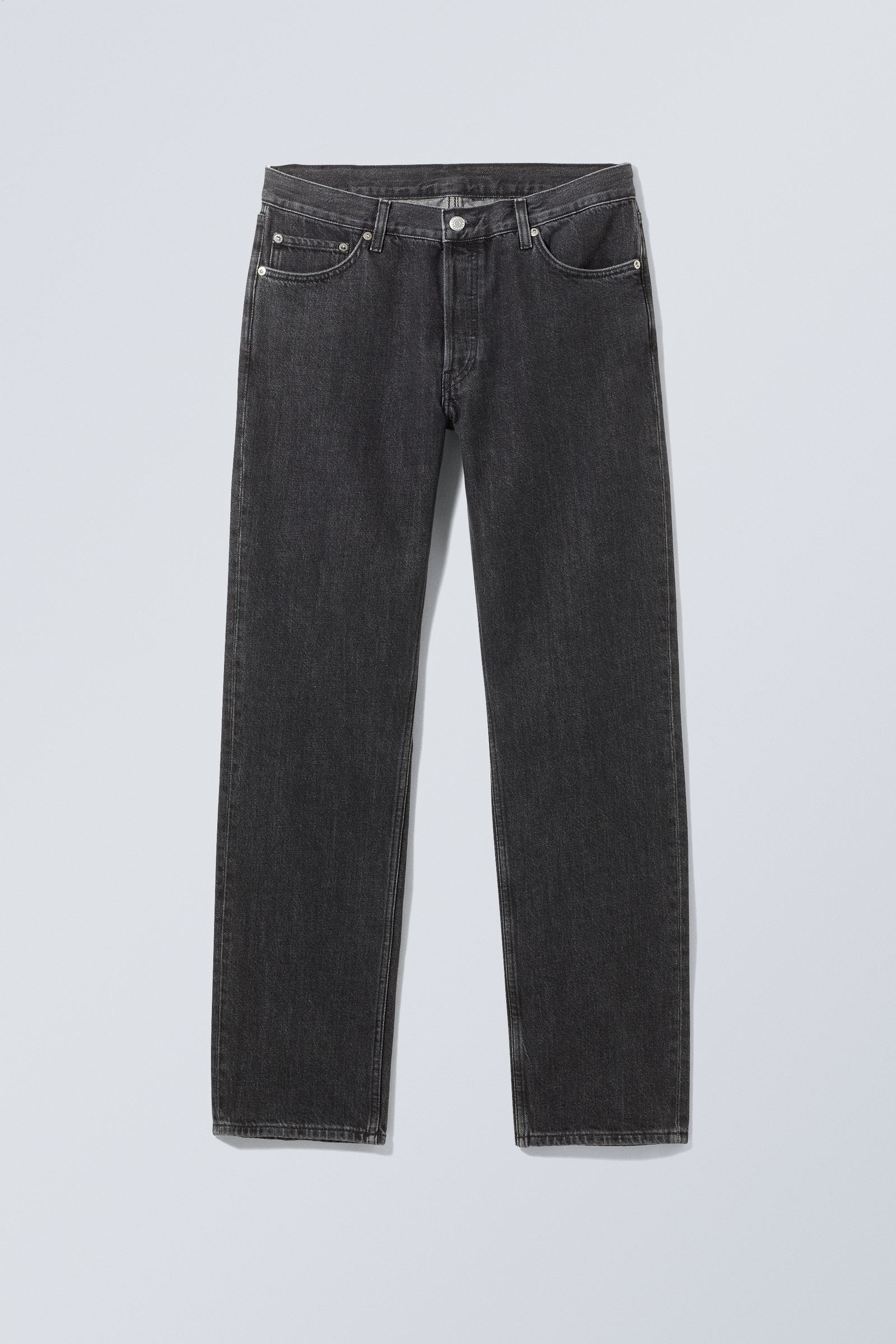Black - Klean Regular Straight Jeans - 0