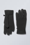 Black - Sporty Gloves - 1