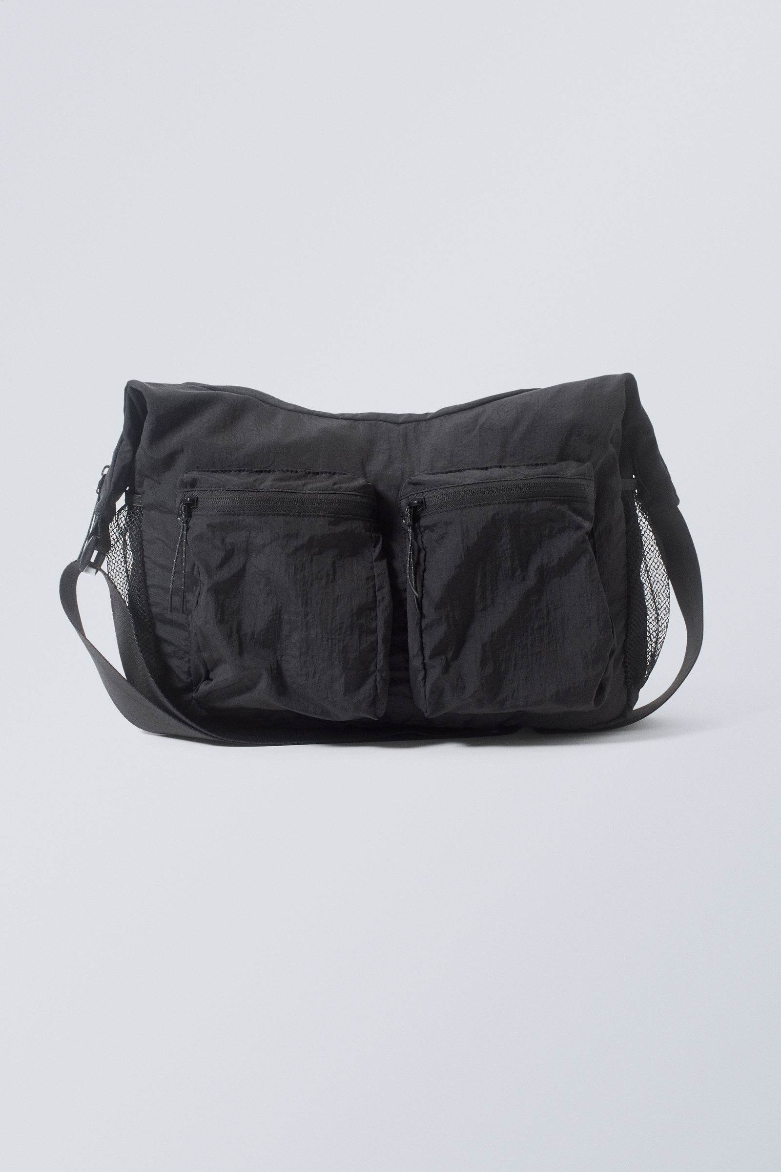 #000000 - Pocket Crossbody Bag - 2