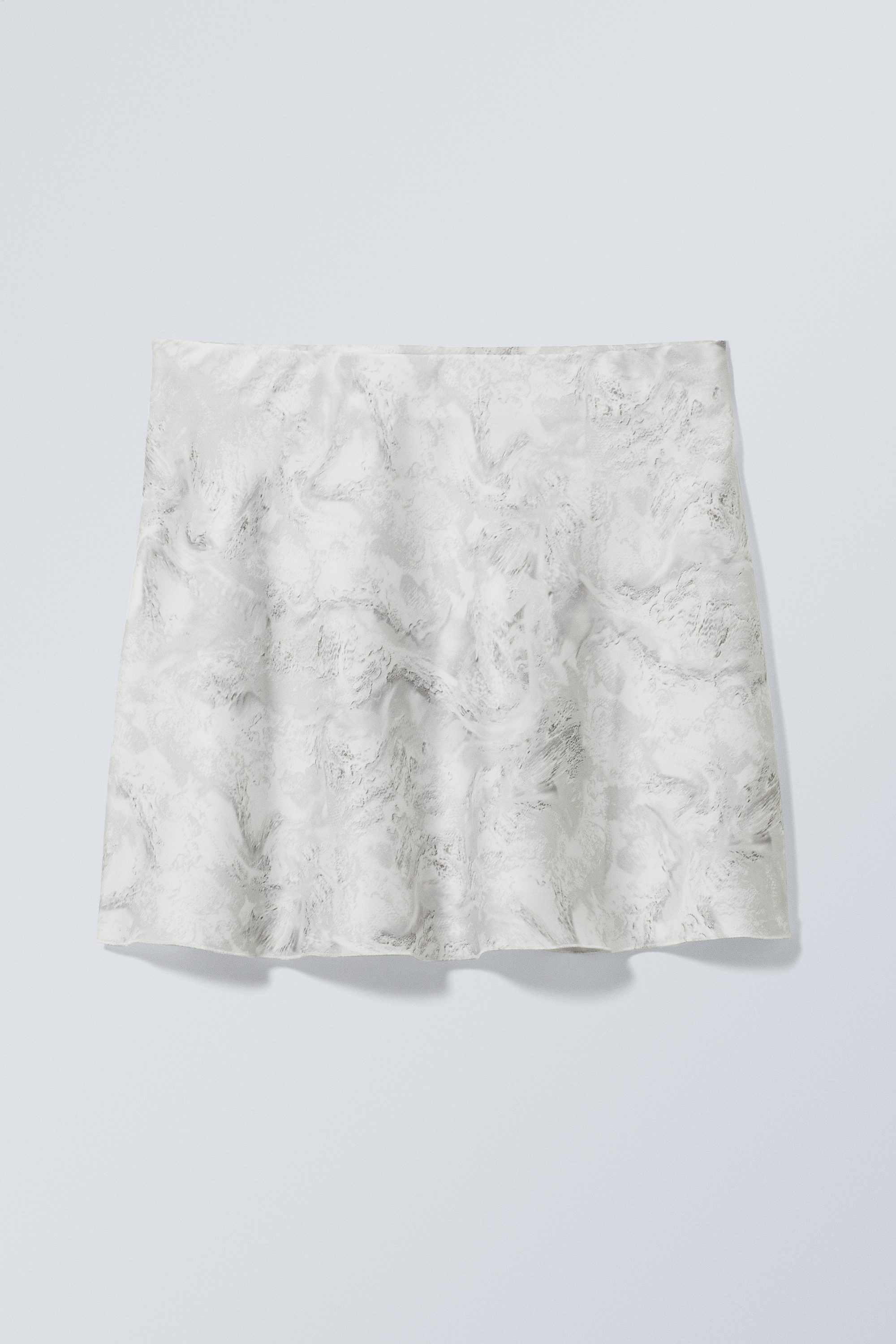 Trace Printed Mini Skirt