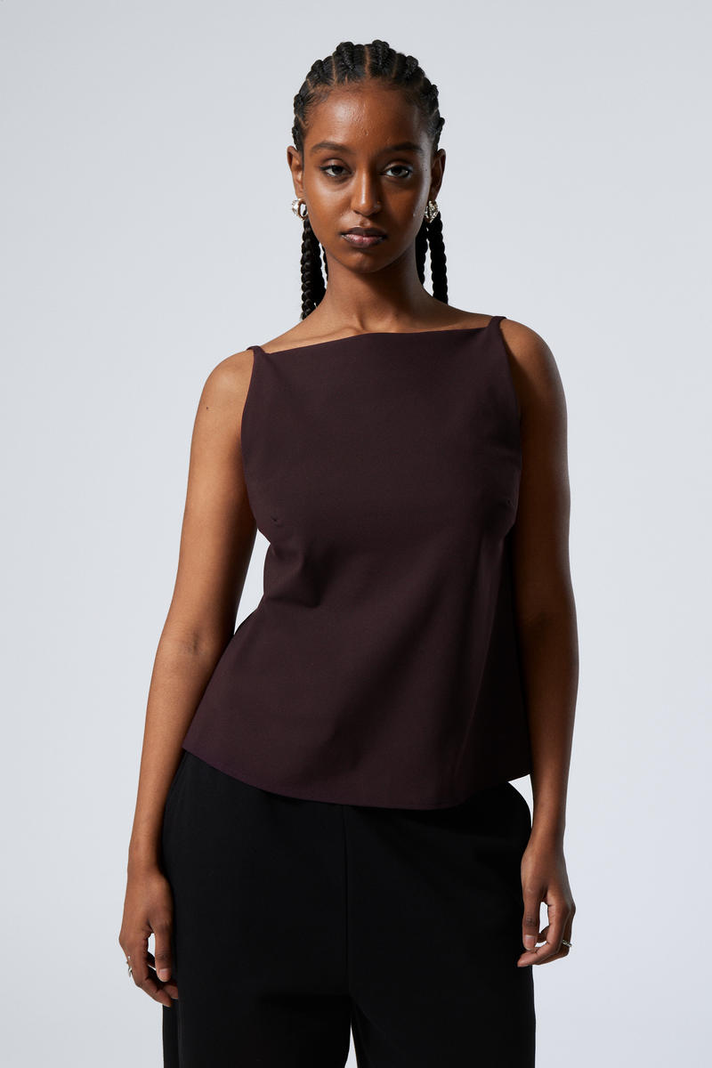 WEEKDAY FLEUR SUITING OPEN BACK TOP