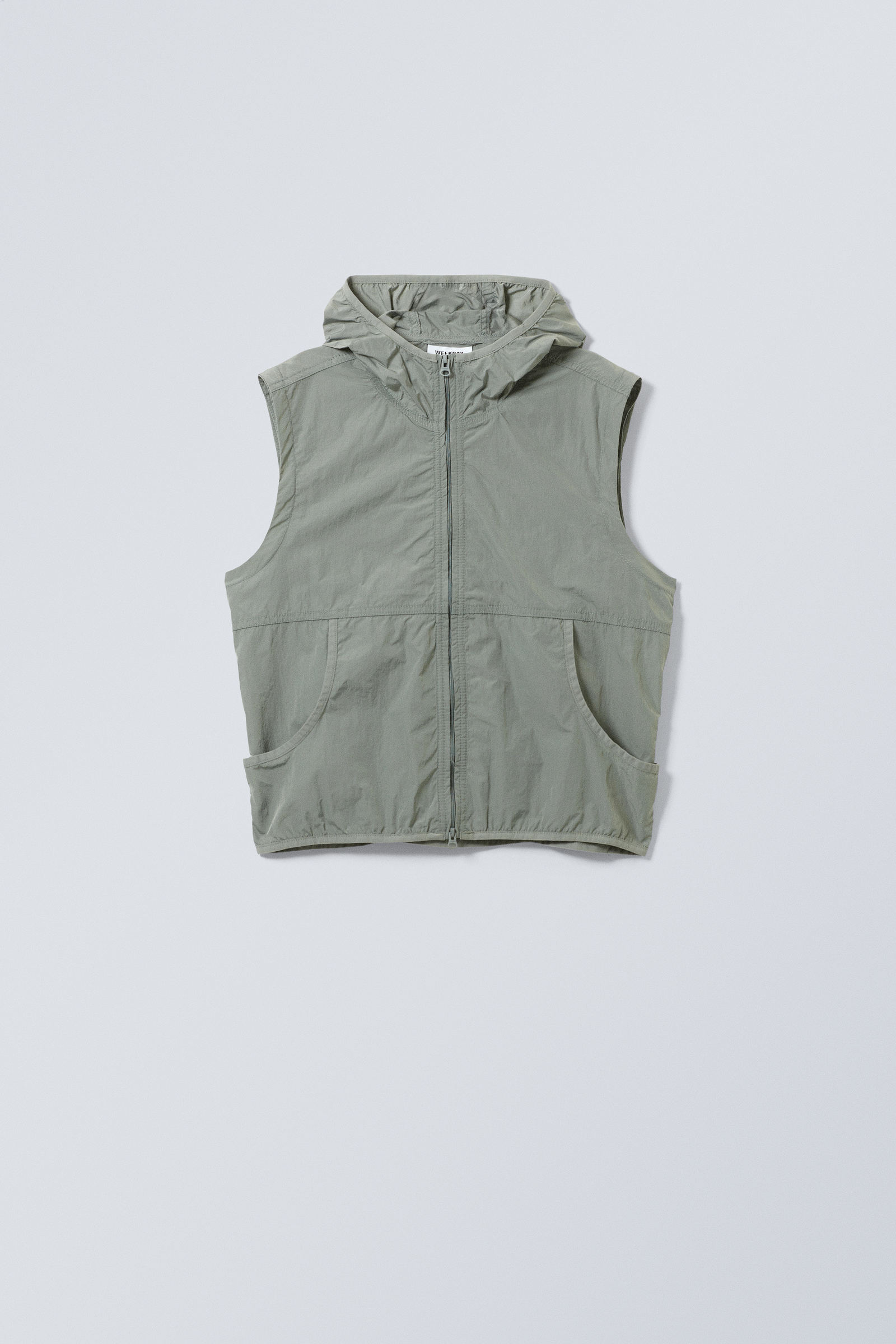 Fear of God Black Nylon Hooded Vest