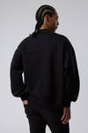 Black - Relaxed Heavyweight Sweatshirt - 1