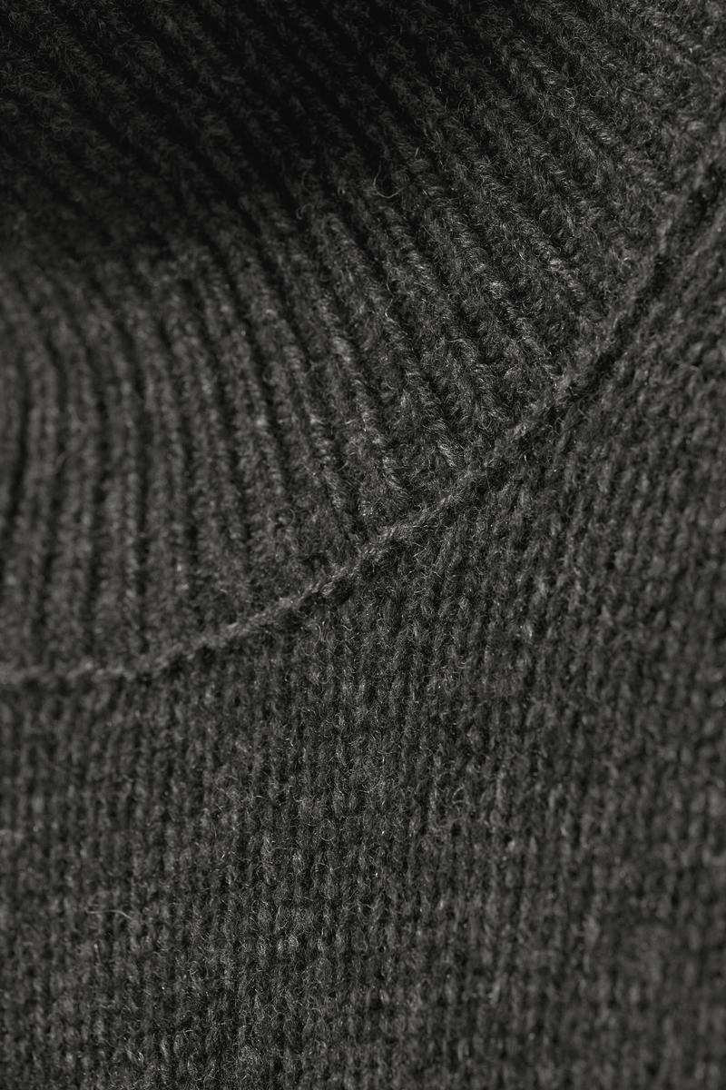 maggie wool turtleneck - Dark Grey | Weekday EU