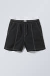 Black - Fred Relaxed Shorts - 0