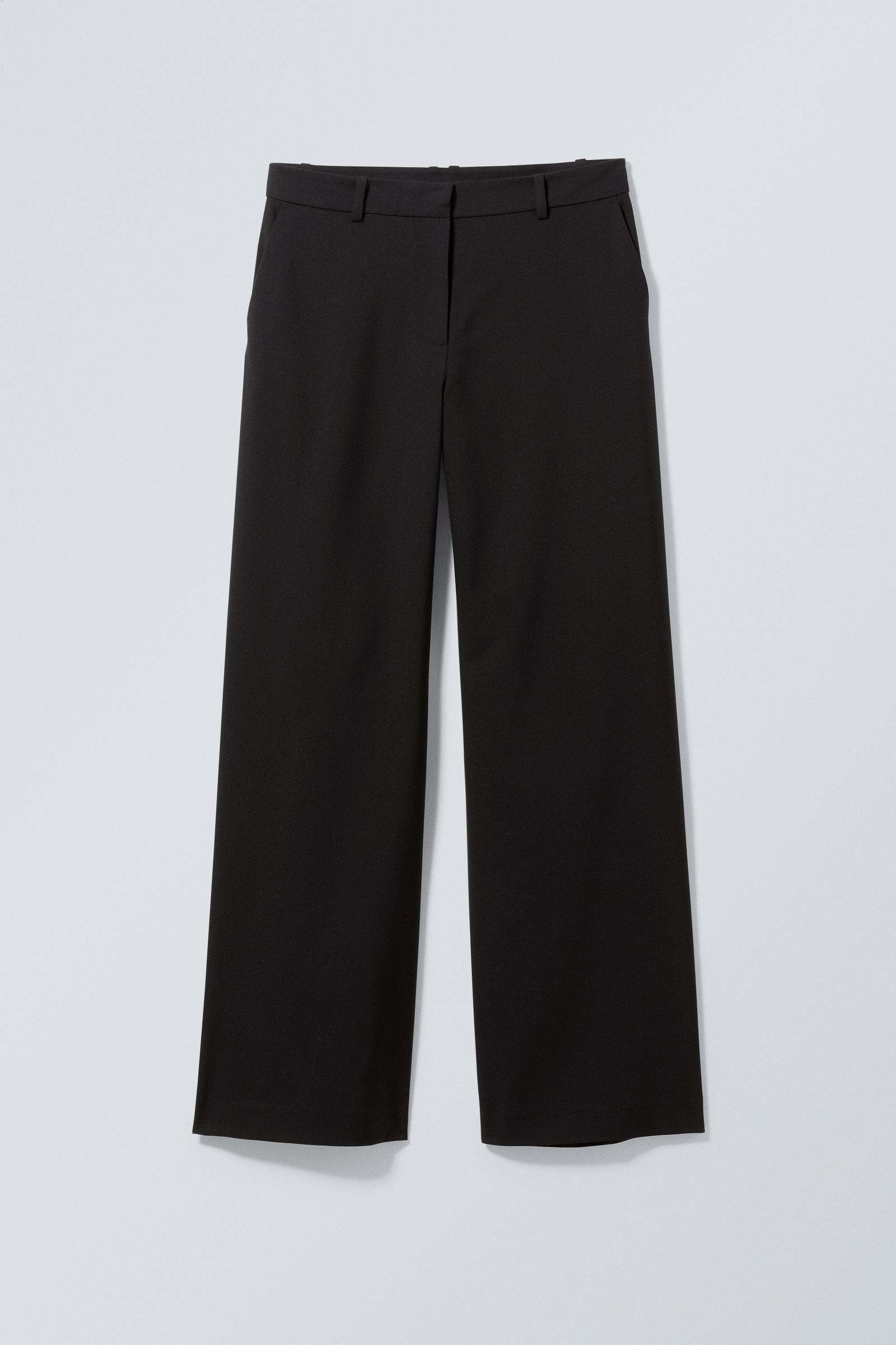 Black - Emily Low Waist Suiting Trousers - 0