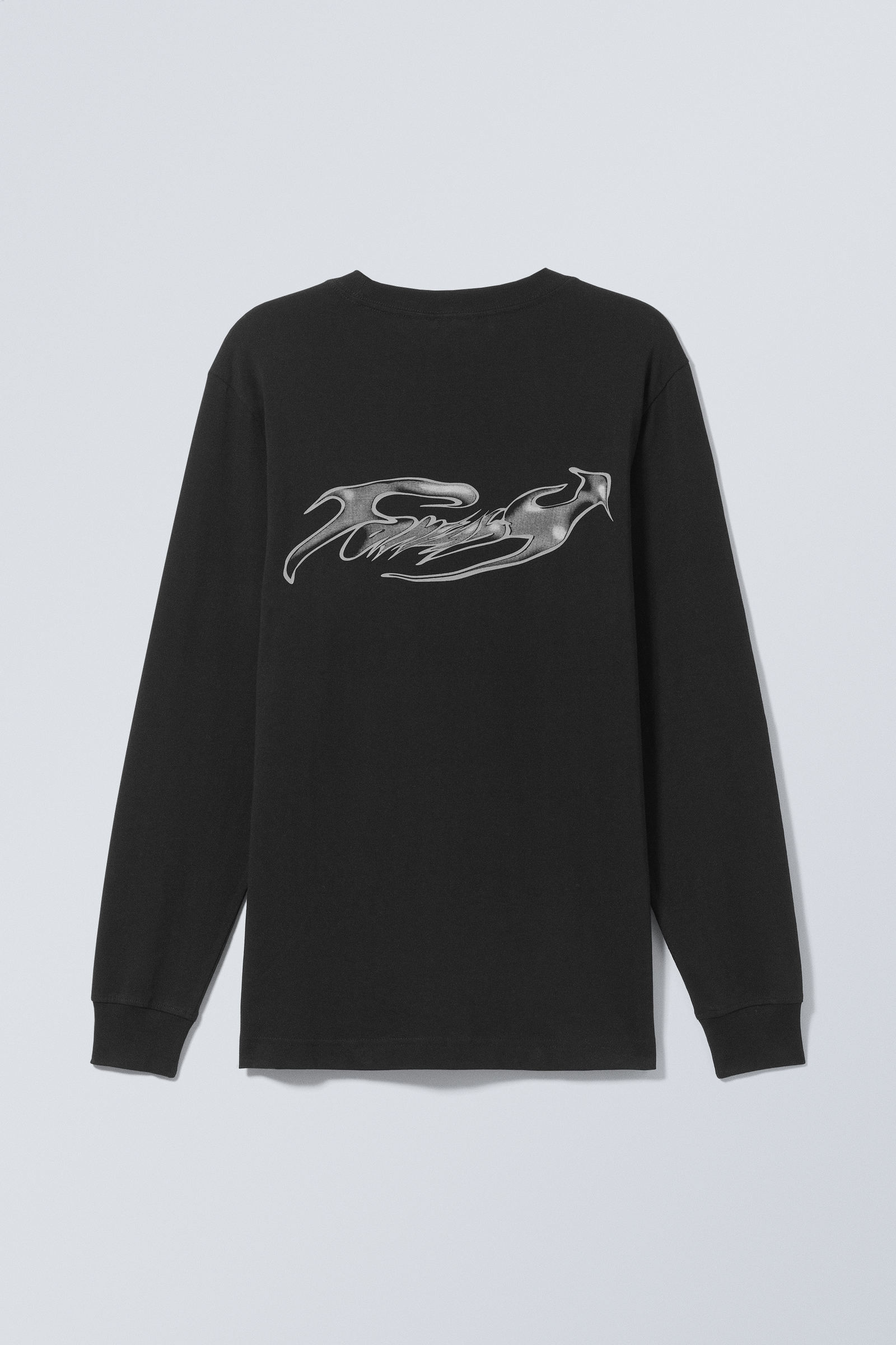 relaxed graphic long sleeve top - Fantasy | Weekday EU