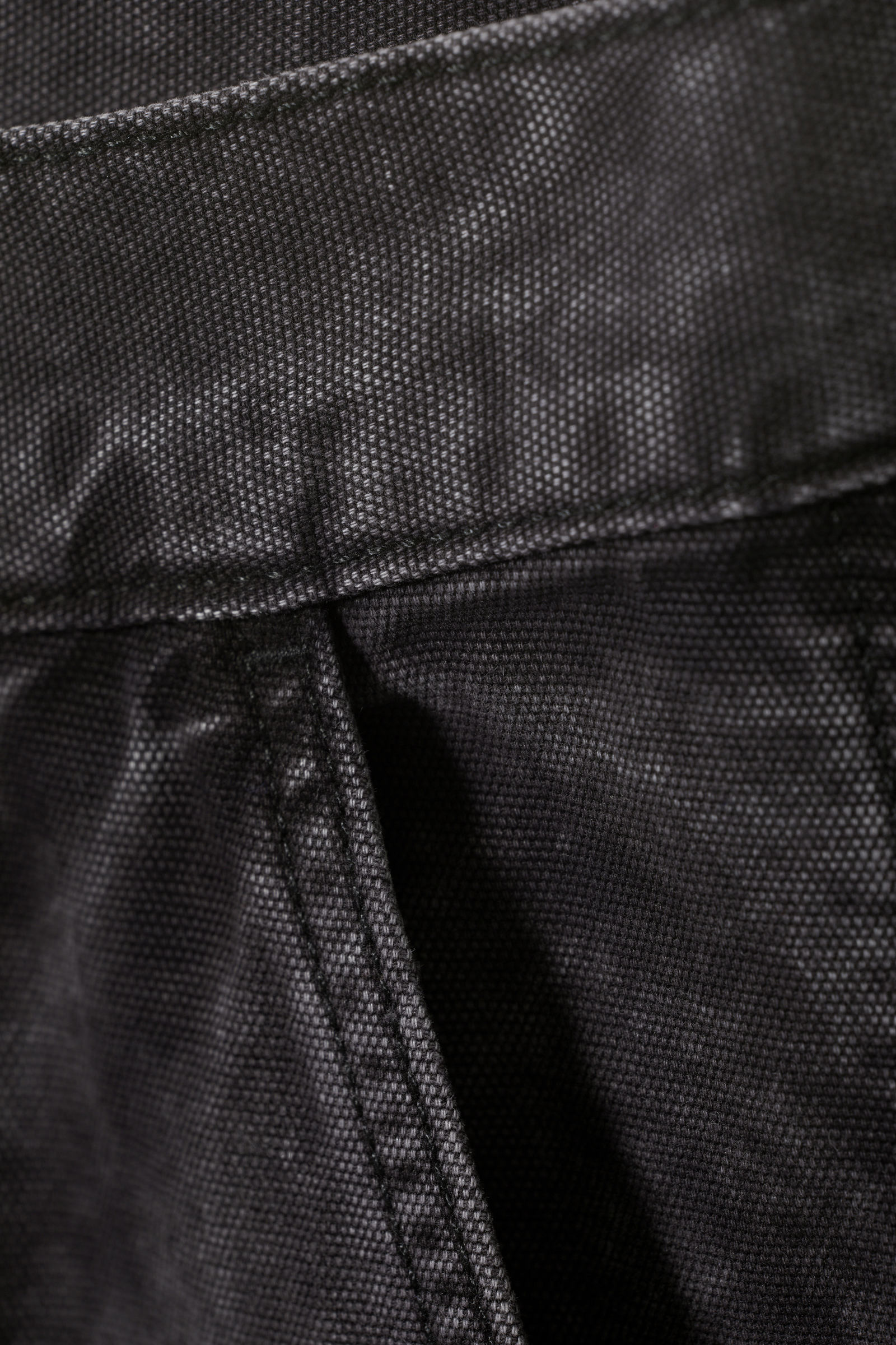Washed Black - Micha Loose Workwear Trousers - 5