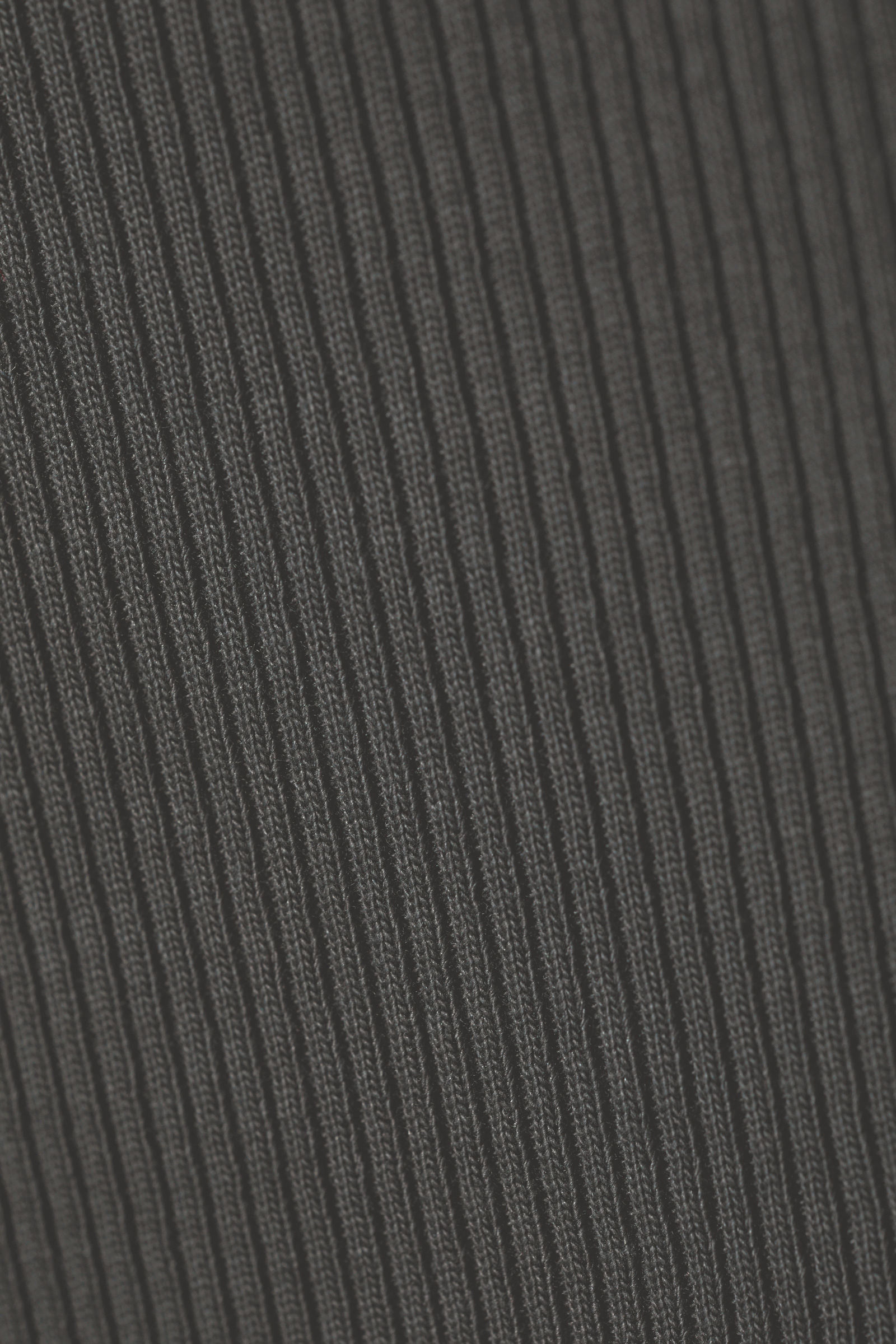 Weekday TANIA TUBE DRESS - Jumper dress - off black/grey 