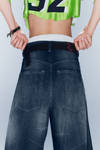 Star Blue - Rad Super Regular Waist Loose Wide Jeans - 4