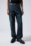 Compact Blue - Dark Blue - Space Relaxed Straight Leg Jeans - 1