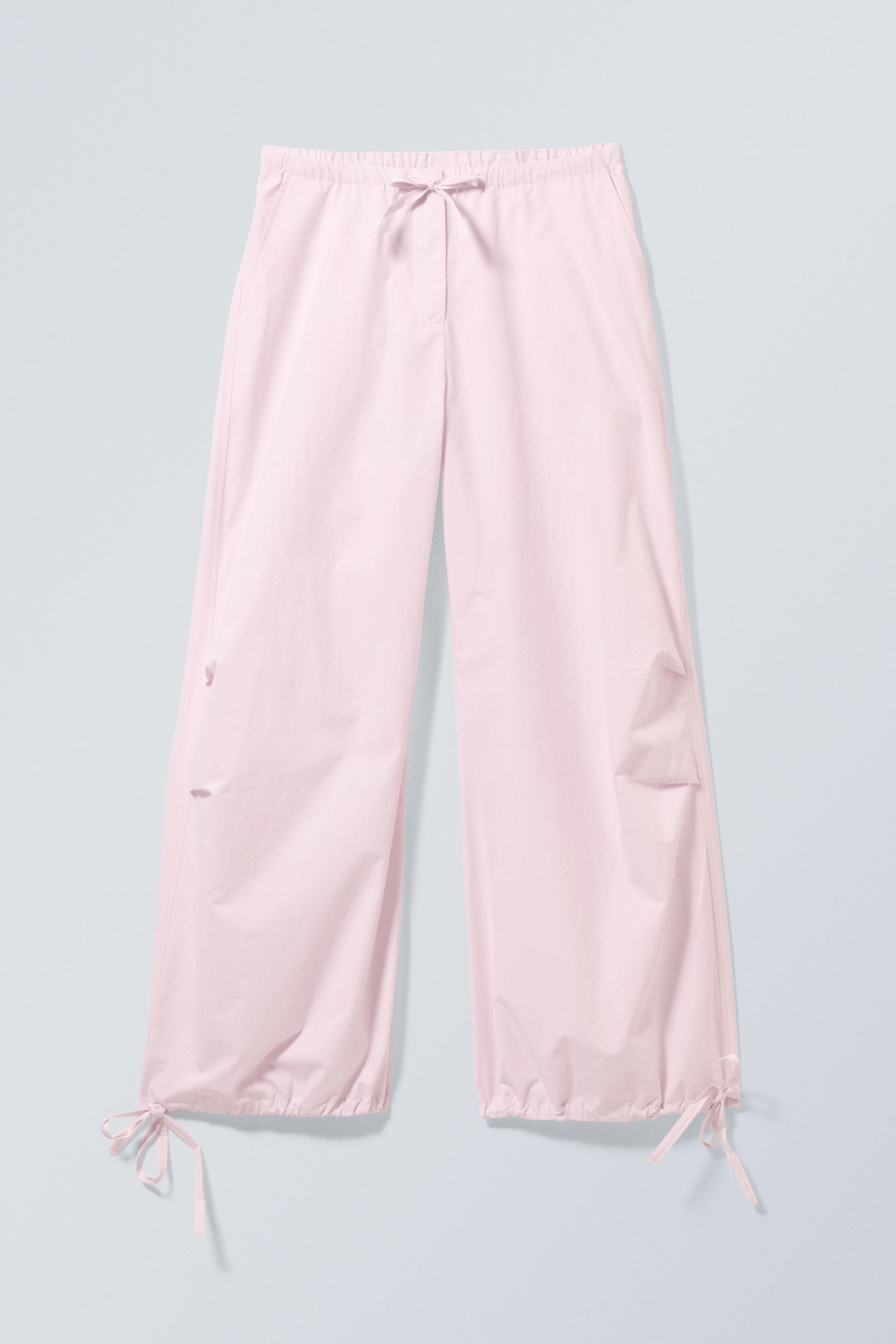 Dusty Pink - Luisa Parachute Trousers - 0