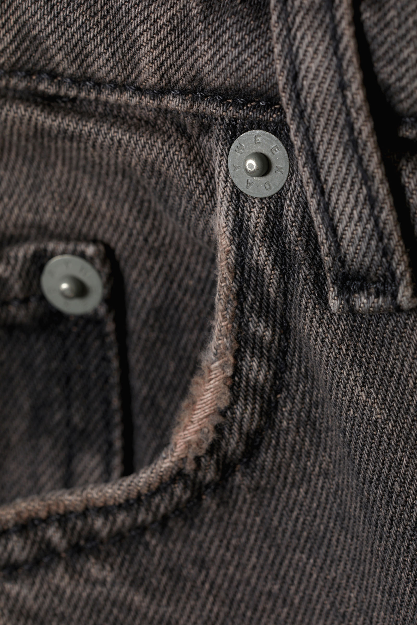 arrow low straight jeans - Clay Grey | Weekday DK