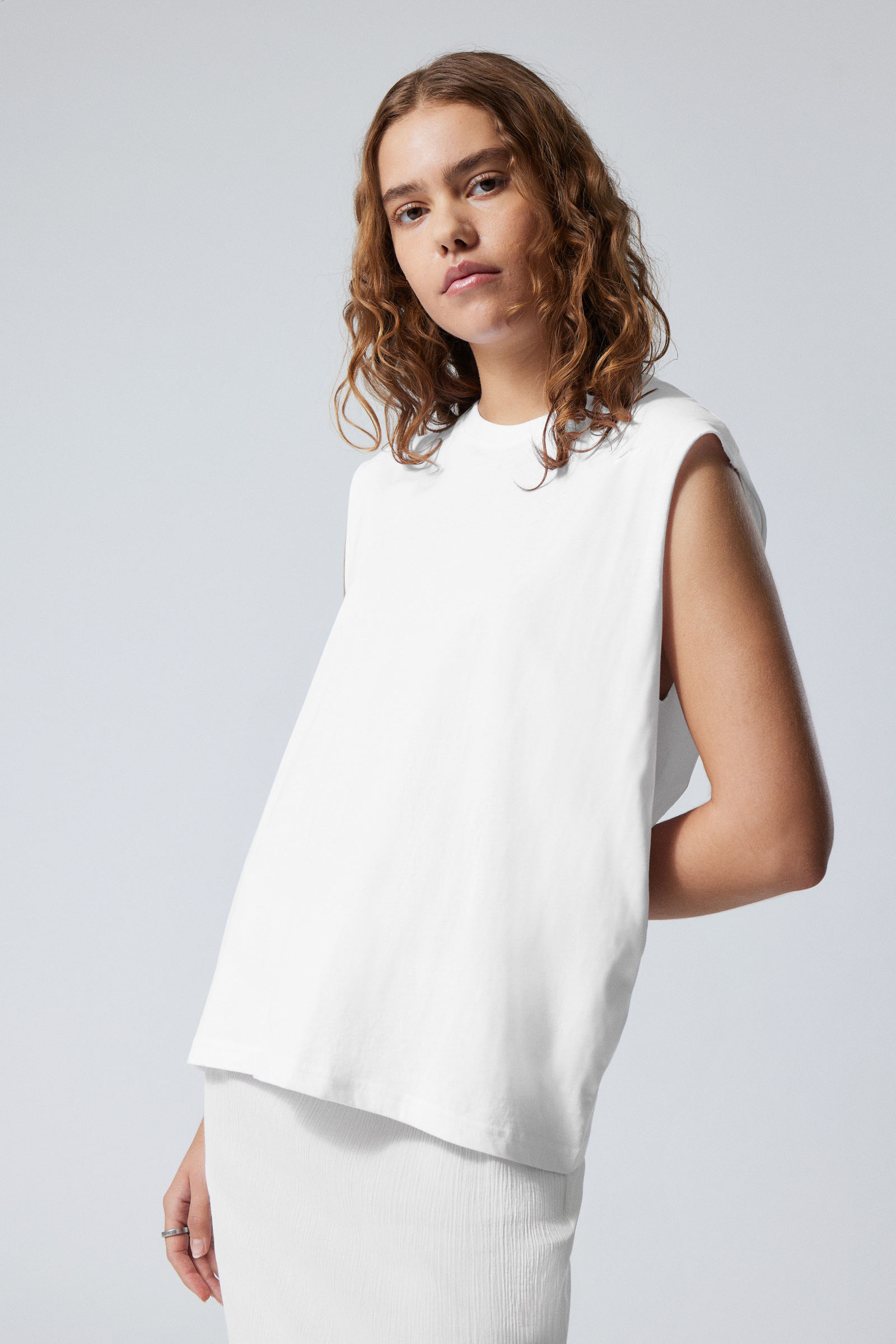 Loose Cotton Tank Top