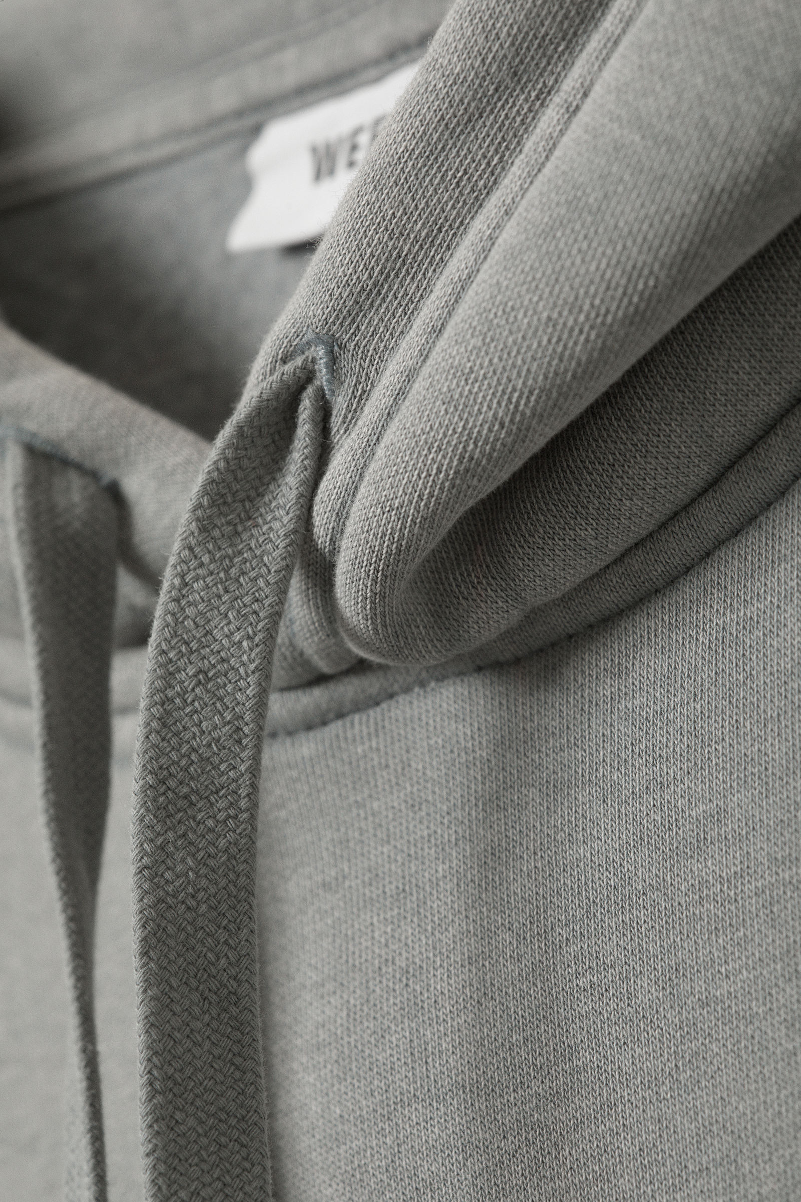 Washed Dusty Grey - Boxy Heavyweight Hoodie - 4