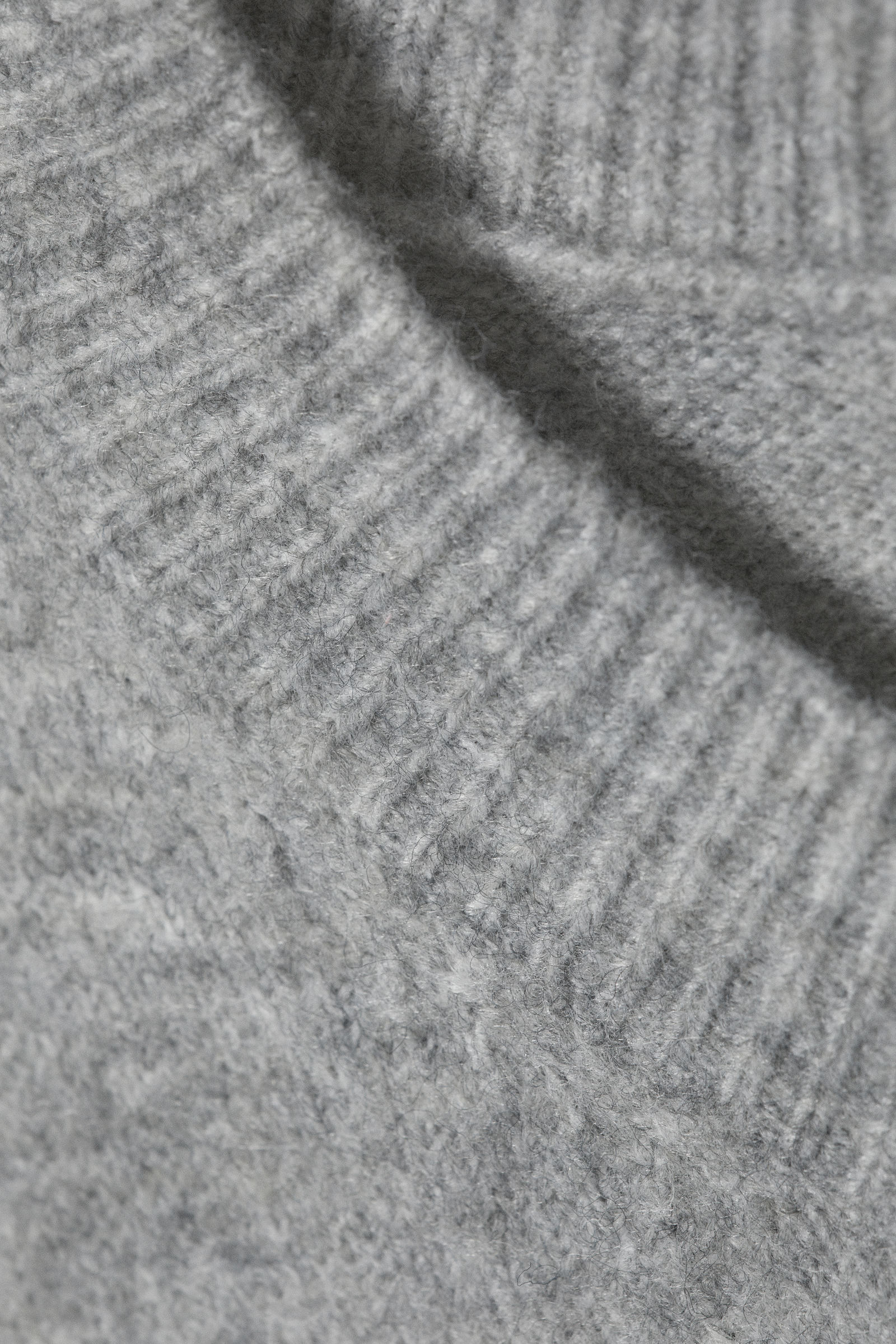 Dusty Grey - Annie Knit Sweater - 3