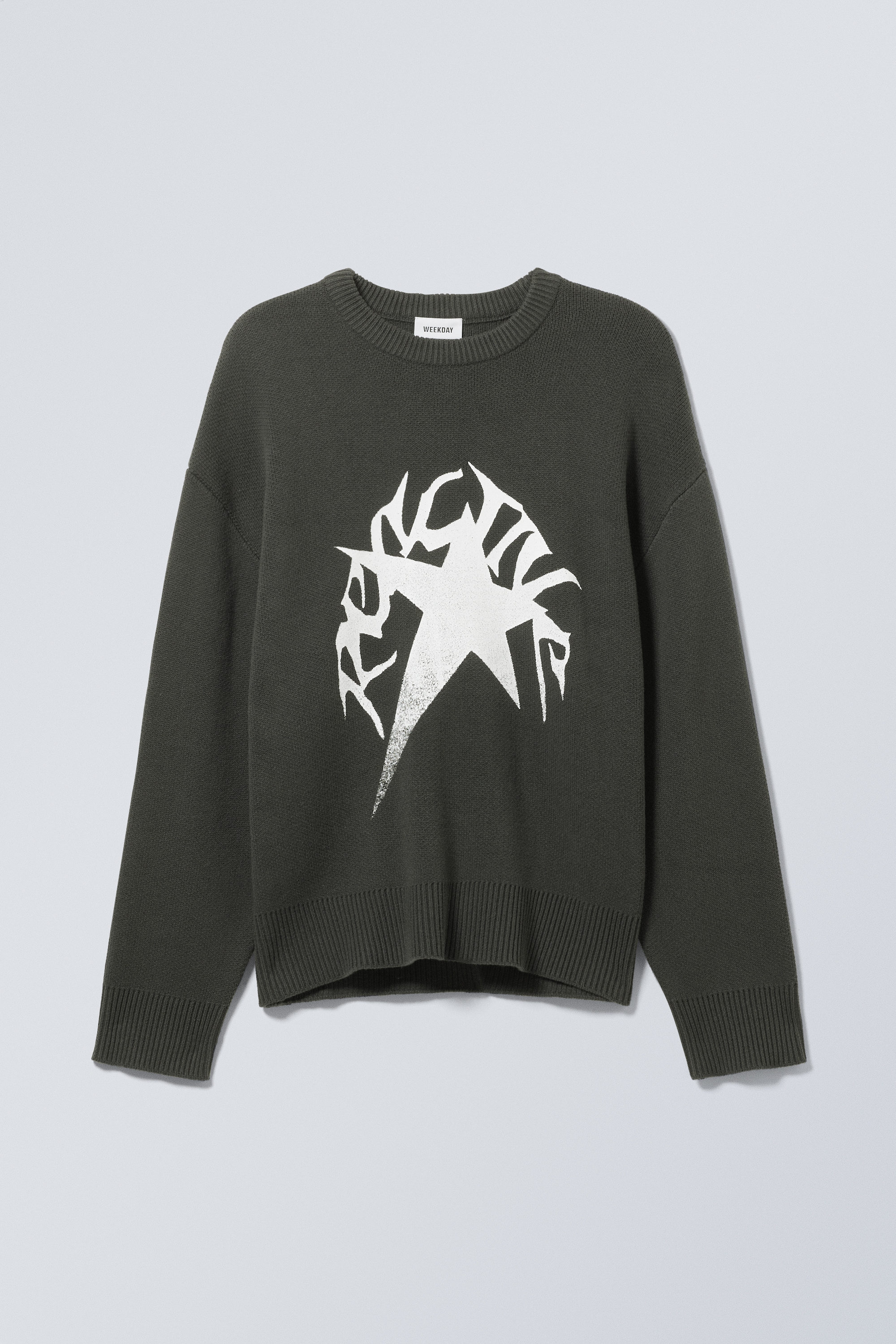 Nemesis Distressed Cable Knit Sweater – Disturbia