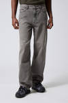 Clay Grey - Galaxy Loose Straight Jeans - 10