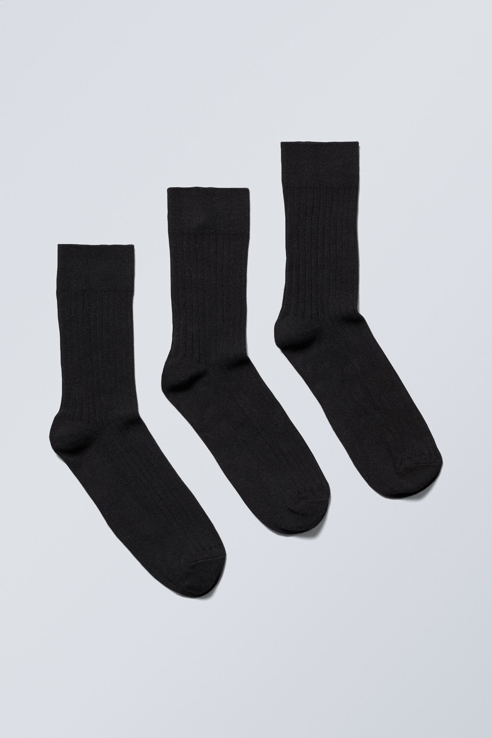 #000000 - 3pack Selma Socks