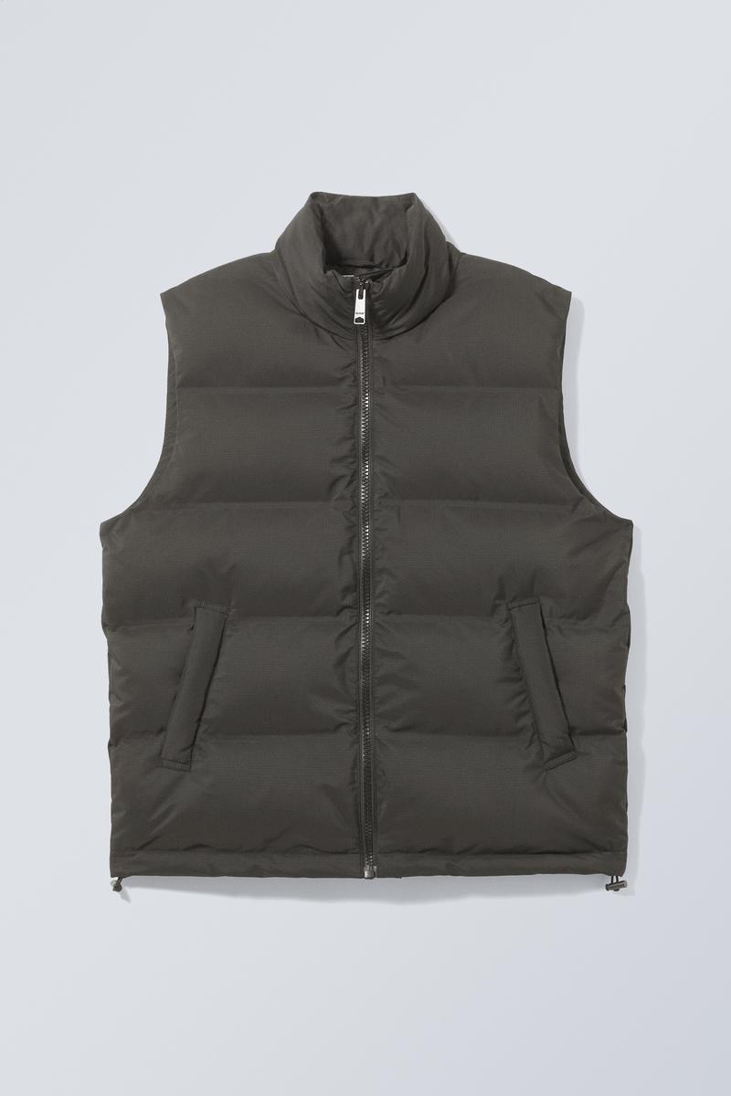 kip puffer vest - Black | Weekday DK