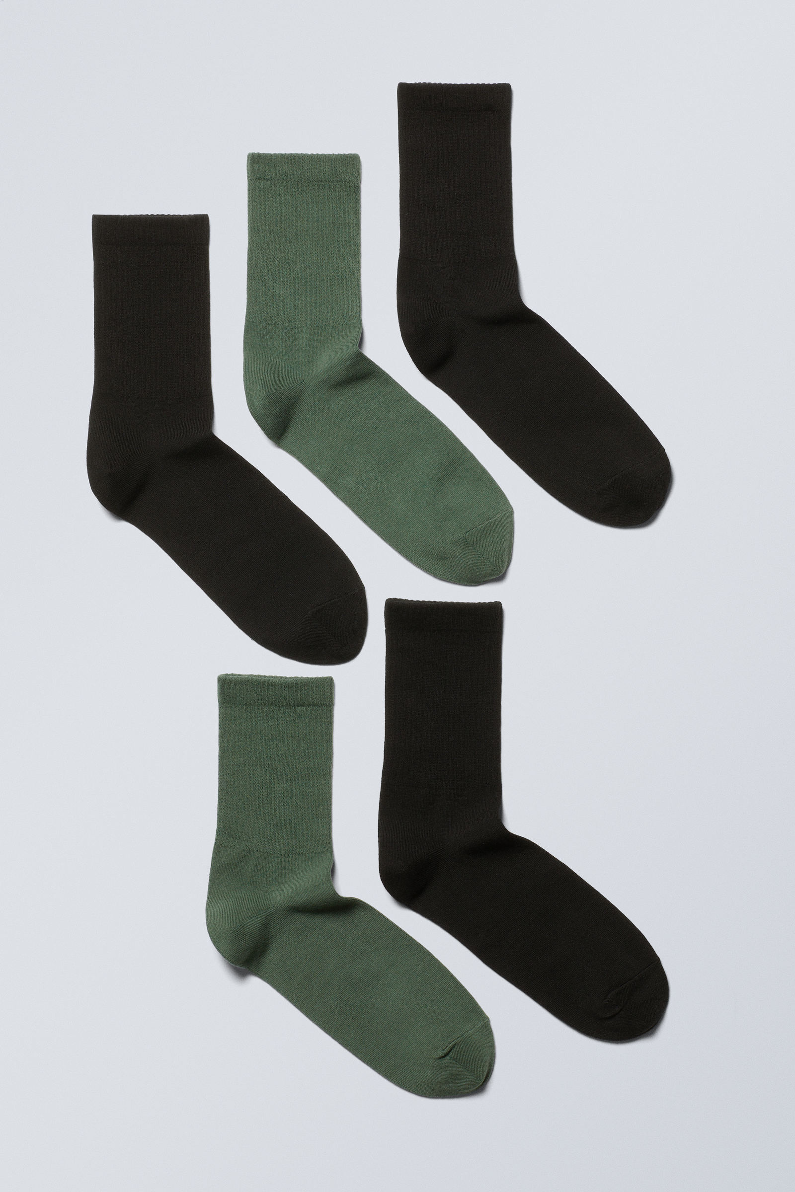 #515B54 - 5-pack Sport Socks