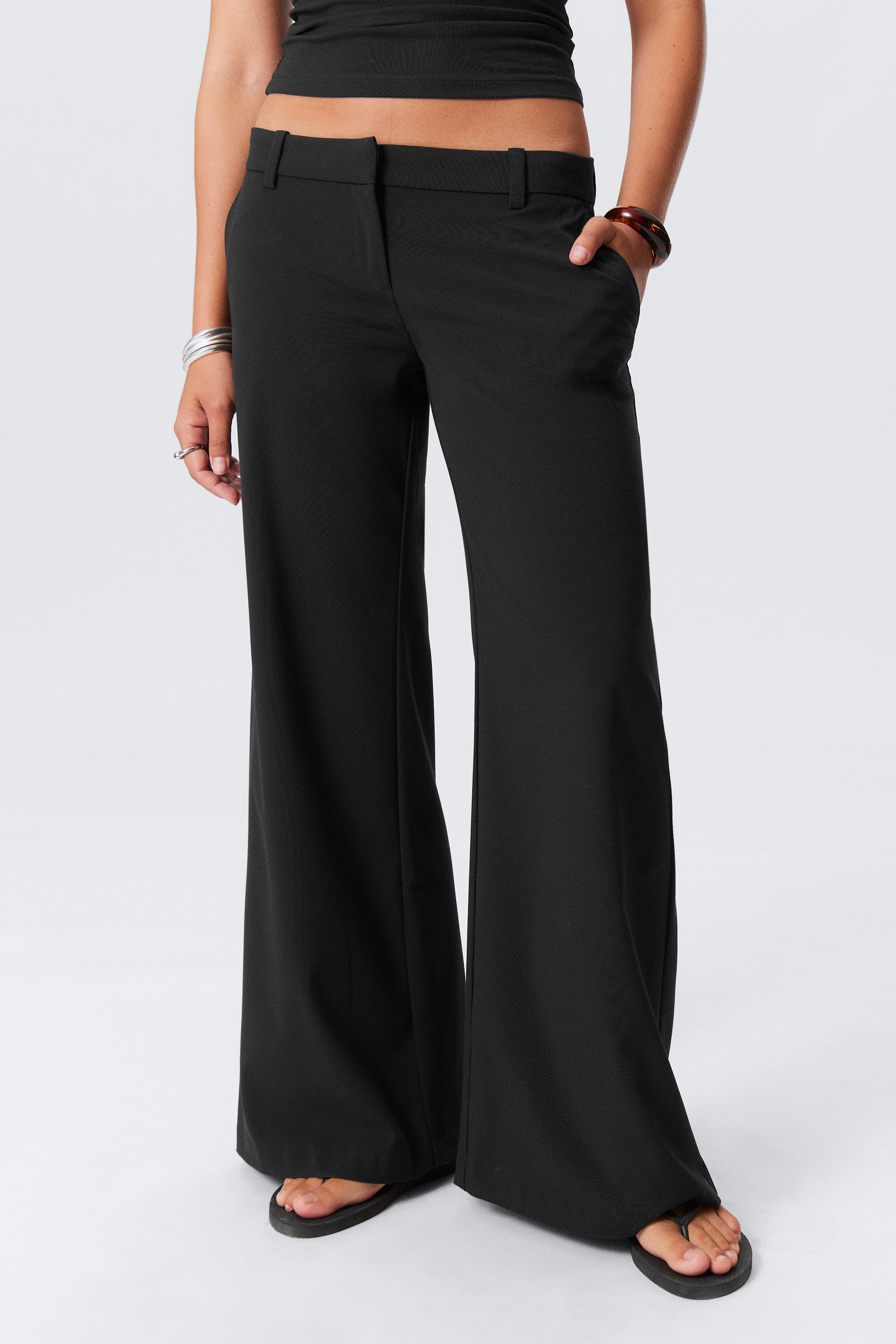 Funscape High Waisted Zip Front Track Pants - Get In Lime