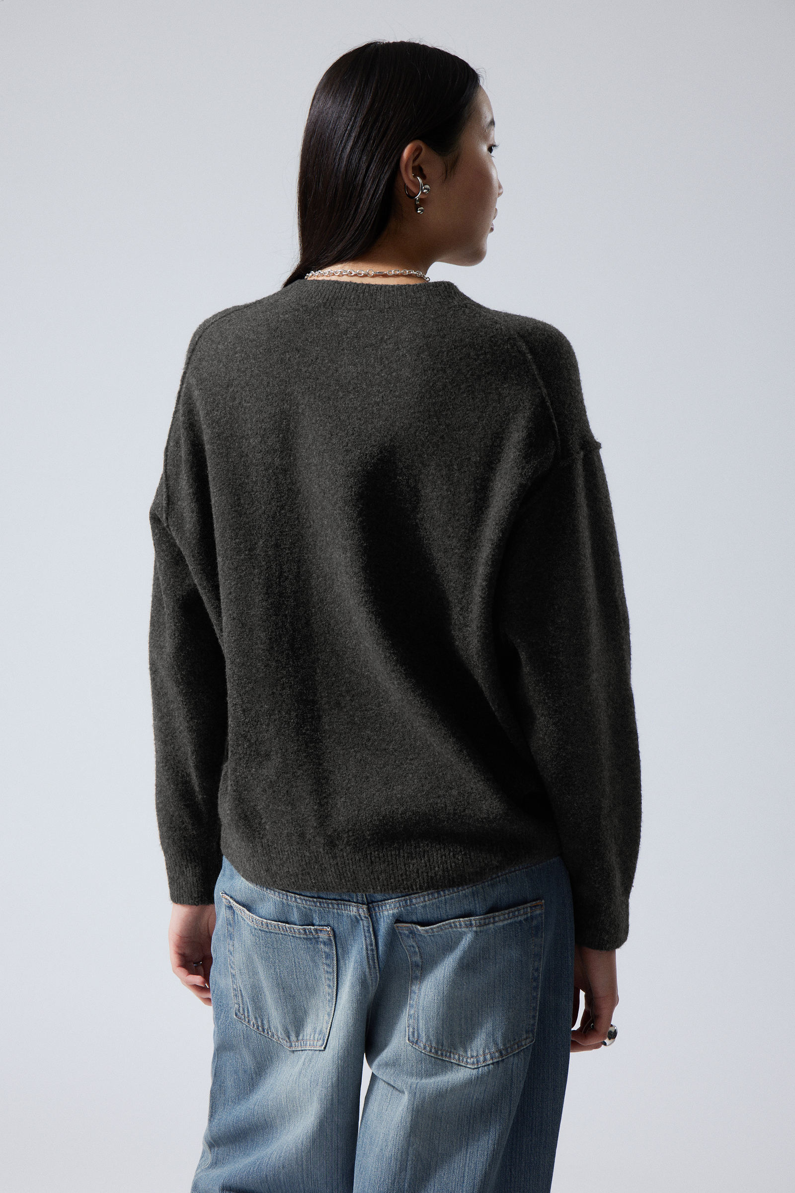 #3A3A3D - Annie Knit Sweater - 2