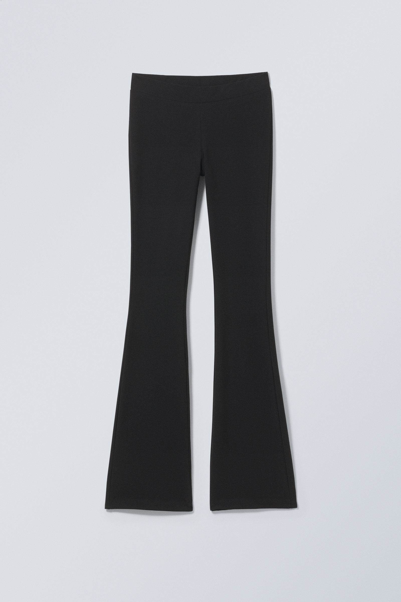 #272628 - Flared Jersey Trousers - 1