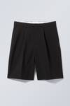 Black - Uno Loose Suit Shorts - 0