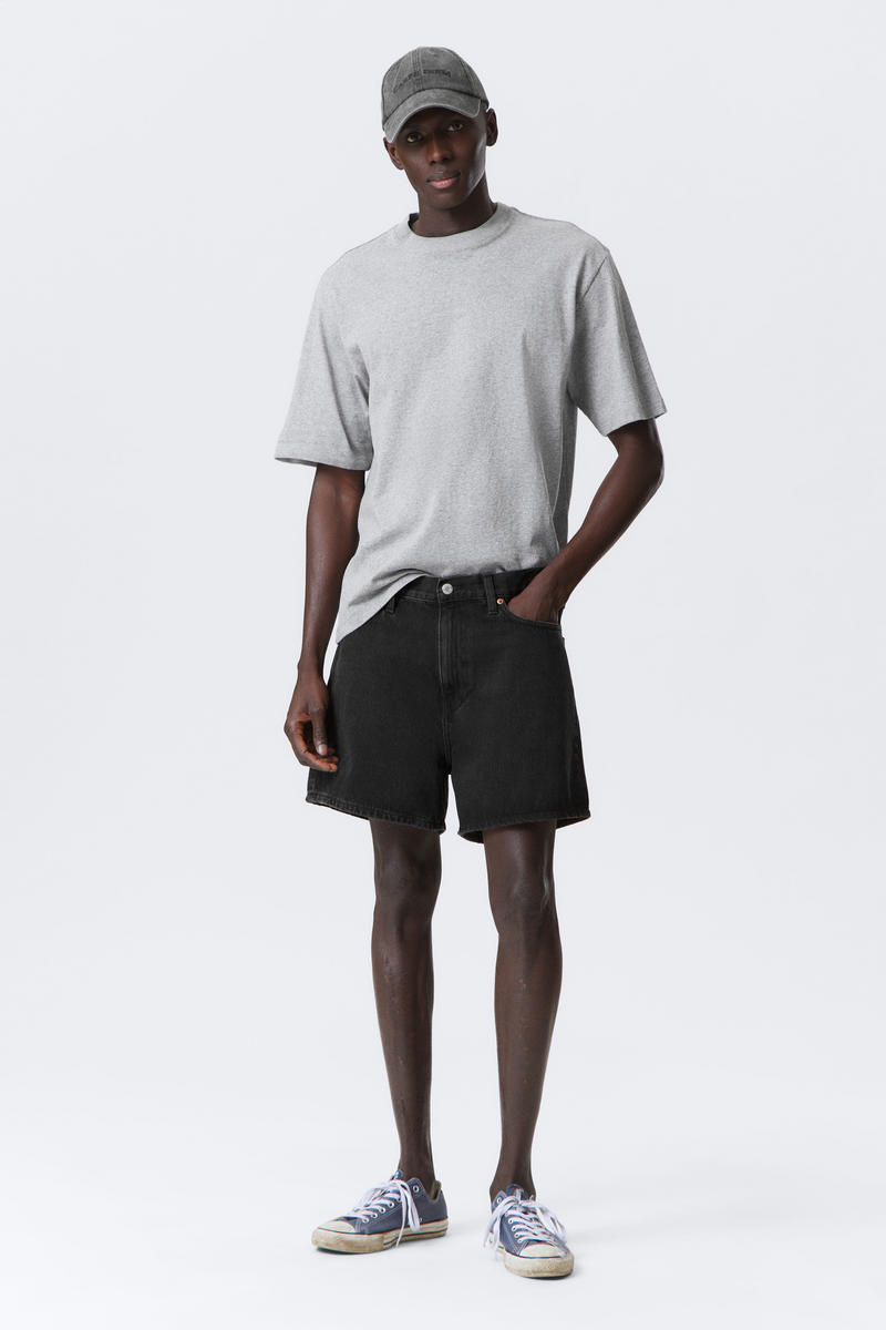 Weekday Eris Short Loose Fit Denim Shorts