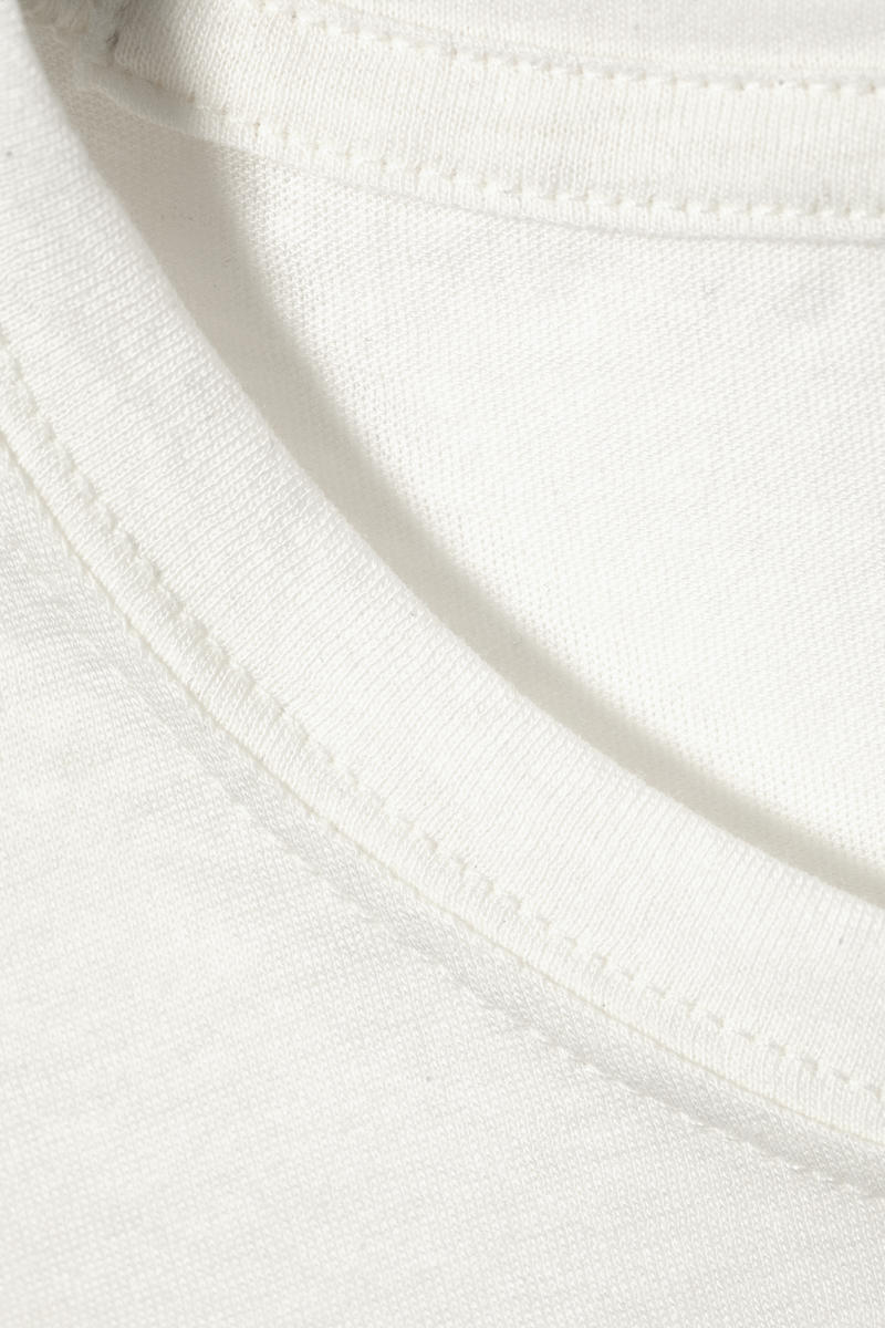 tight fitted t-shirt - White | Weekday GB