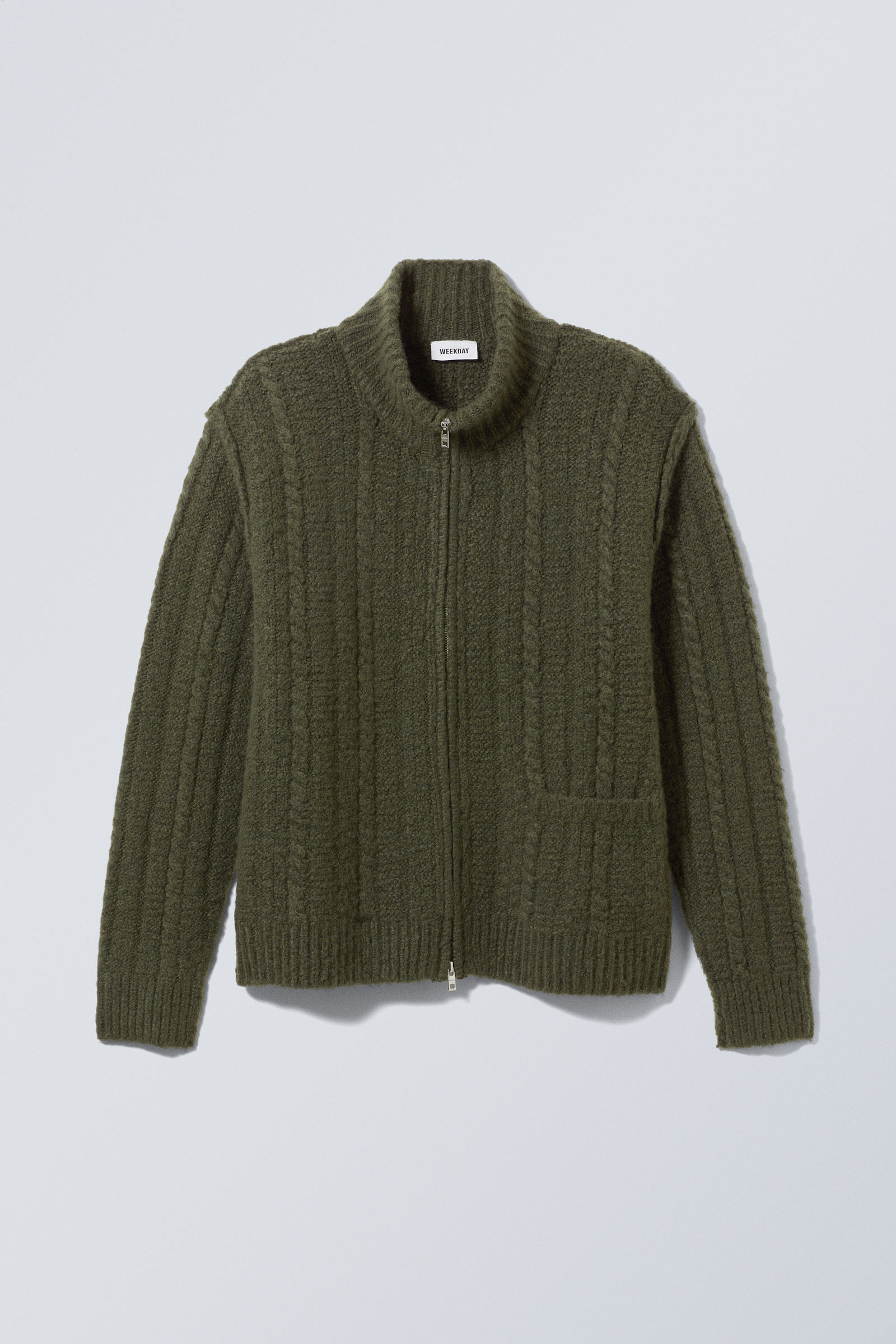 Mattias Wool Blend Knit Cardigan