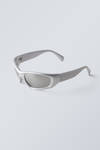 Silver - Trek Sunglasses - 1
