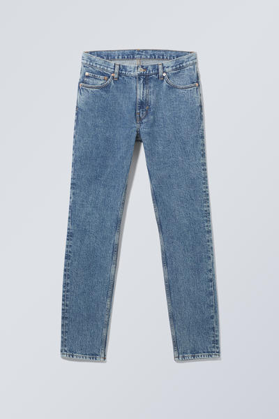 sunday slim tapered jeans - 90s Blue | Weekday DK