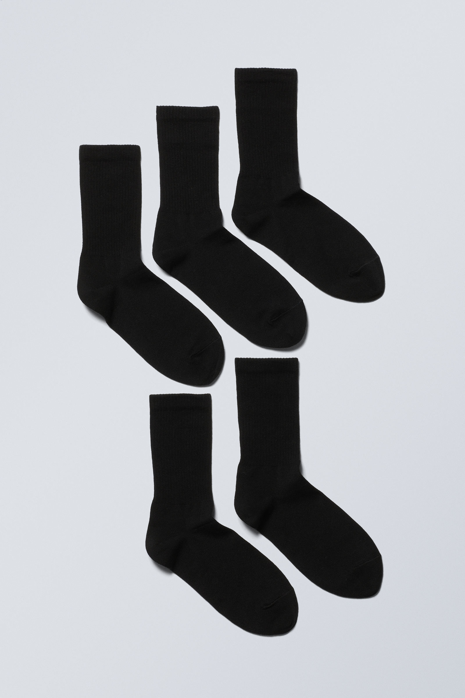 #000000 - 5pack Sport Socks