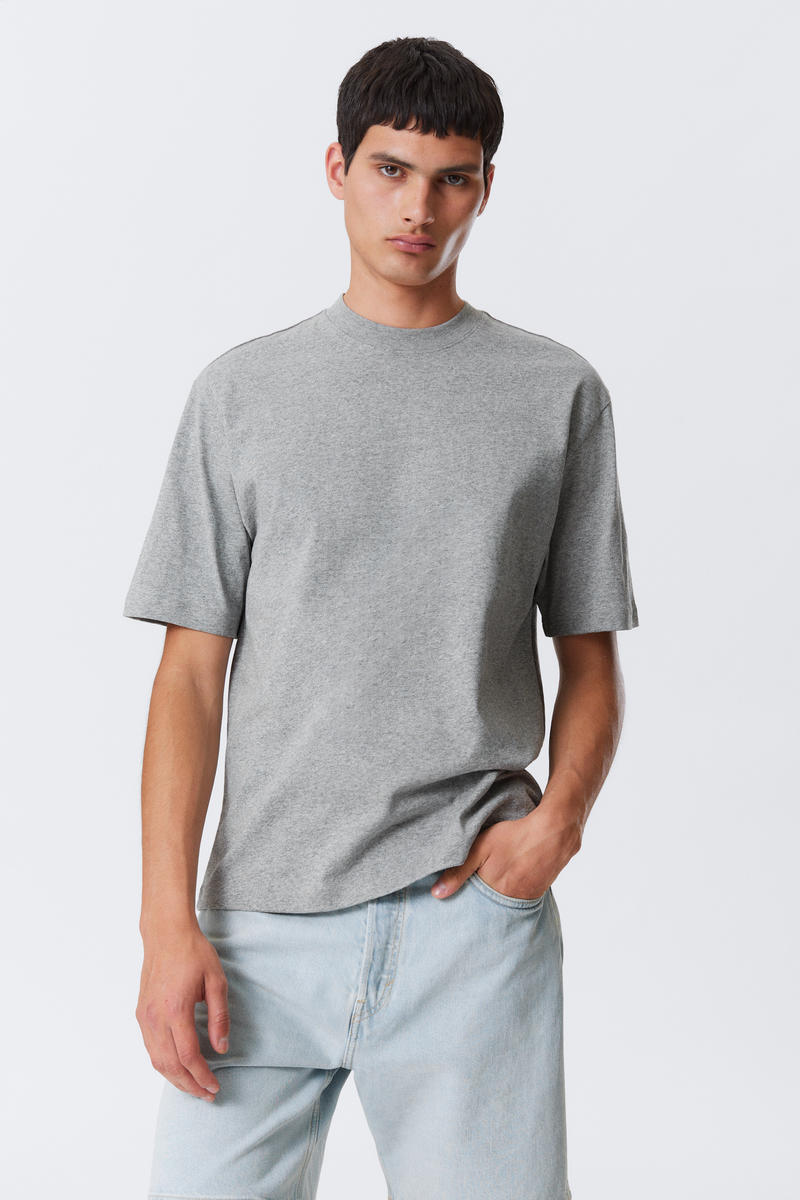 Weekday Relaxed Fit Short-sleeved Cotton T-shirt
