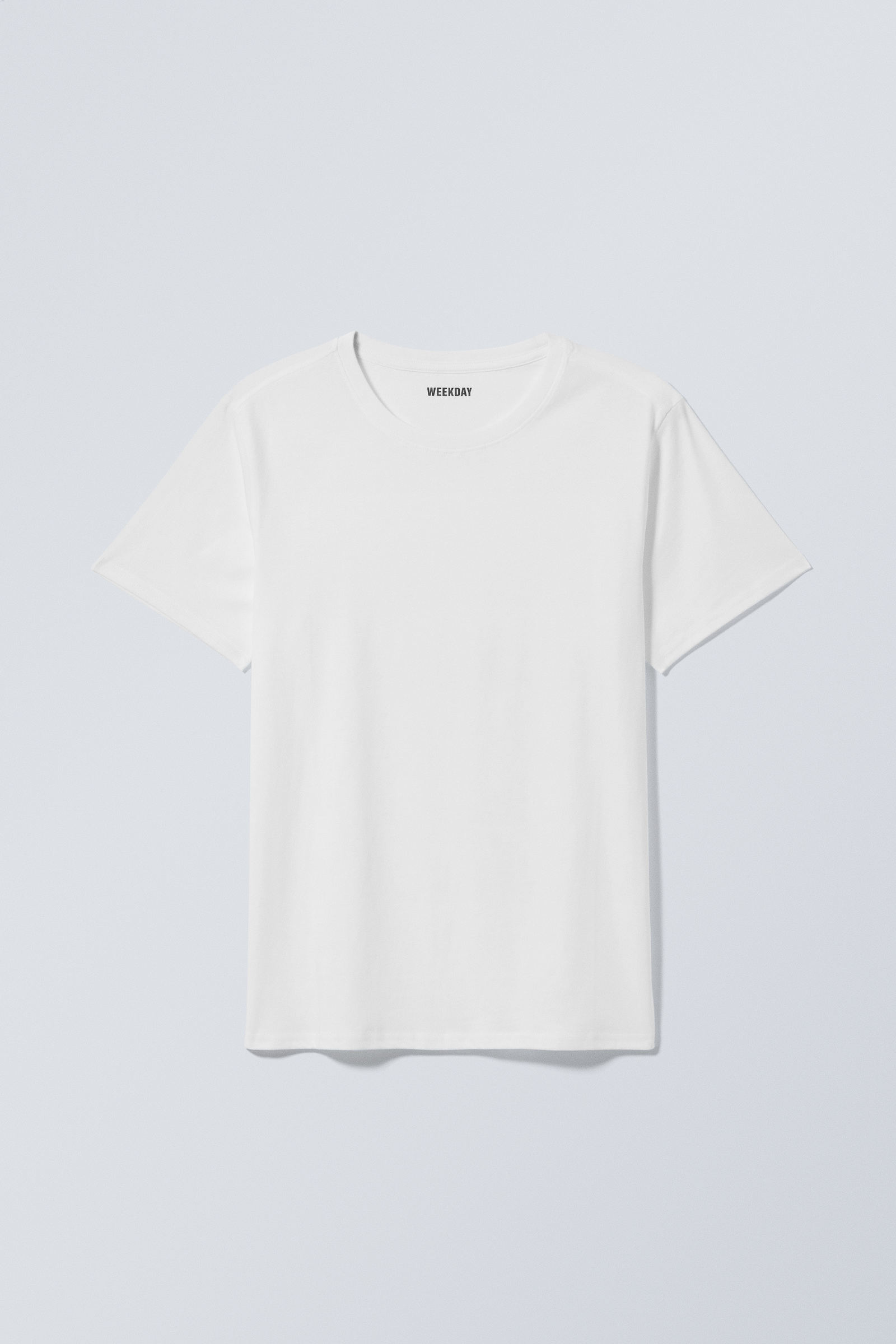 #FFFFFF - Boxy Lightweight Tshirt - 1