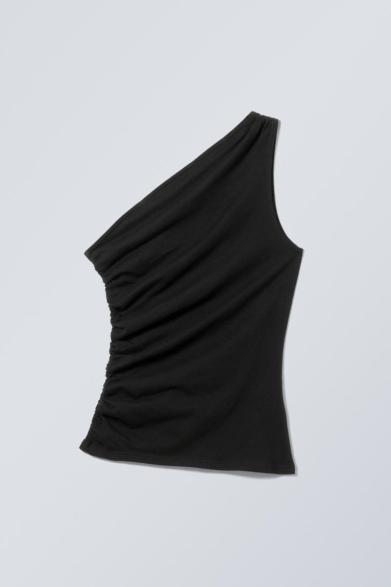 Asymmetric One Shoulder Top