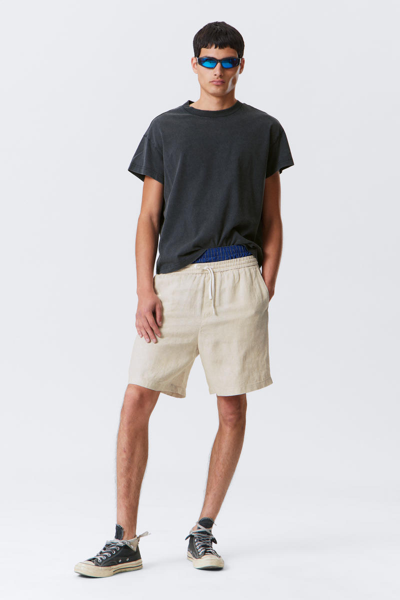 Weekday Relaxed Linen Drawstring Shorts