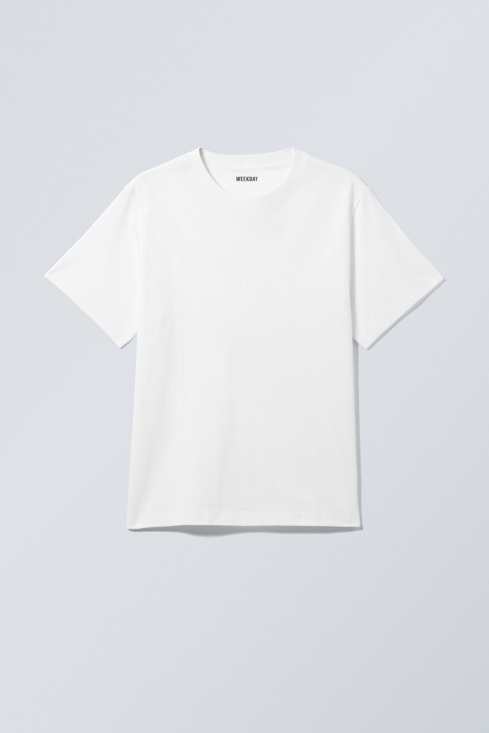 White - Short Boxy Heavyweight T-shirt - 1