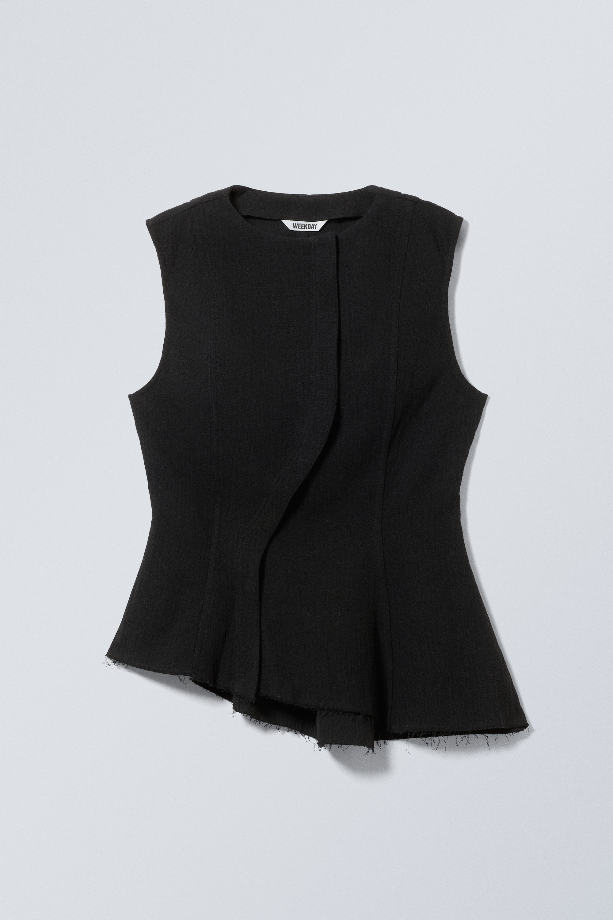 トップス thetoe Korinthos Sleeveless Peplum Korinthos Sleeveless Peplum – THE TOÉ