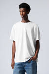 White - Oversized Heavyweight T-shirt - 0