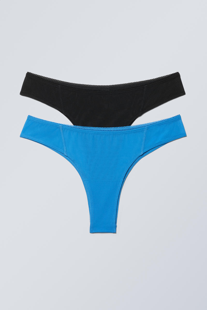 2-pack Mesh Brazilian Briefs