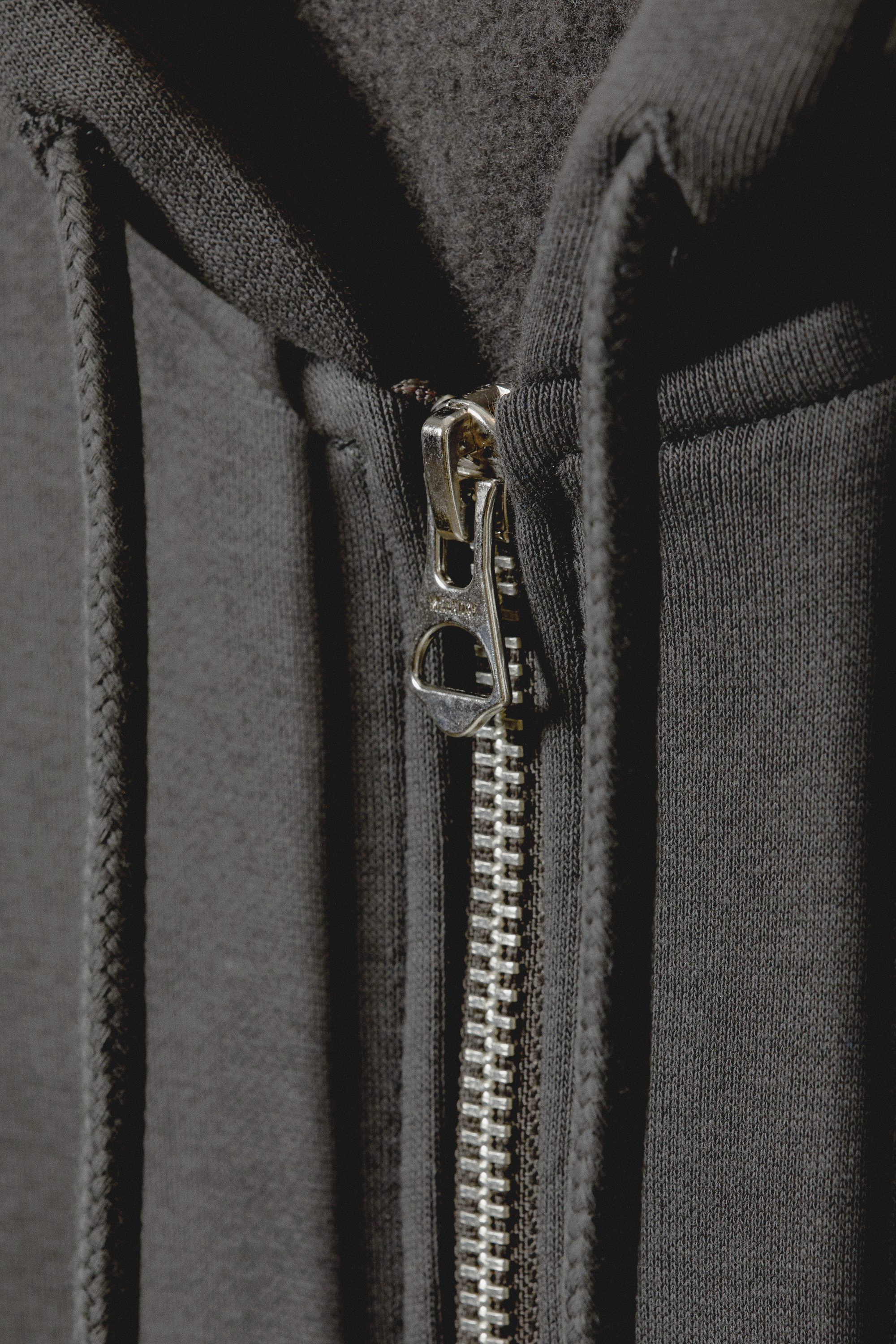 essence standard zip hoodie - Dark Grey | Weekday WW