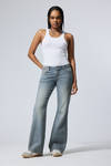 Trove Blue - Nova Low Slim Bootcut Jeans - 0