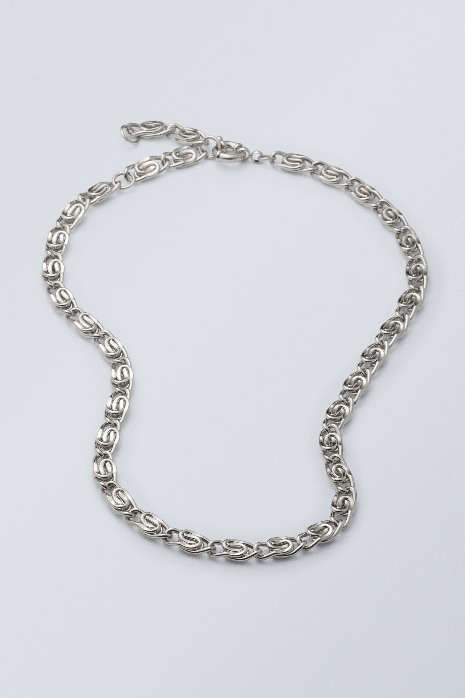 #C0C0C0 - Eli Chain Necklace