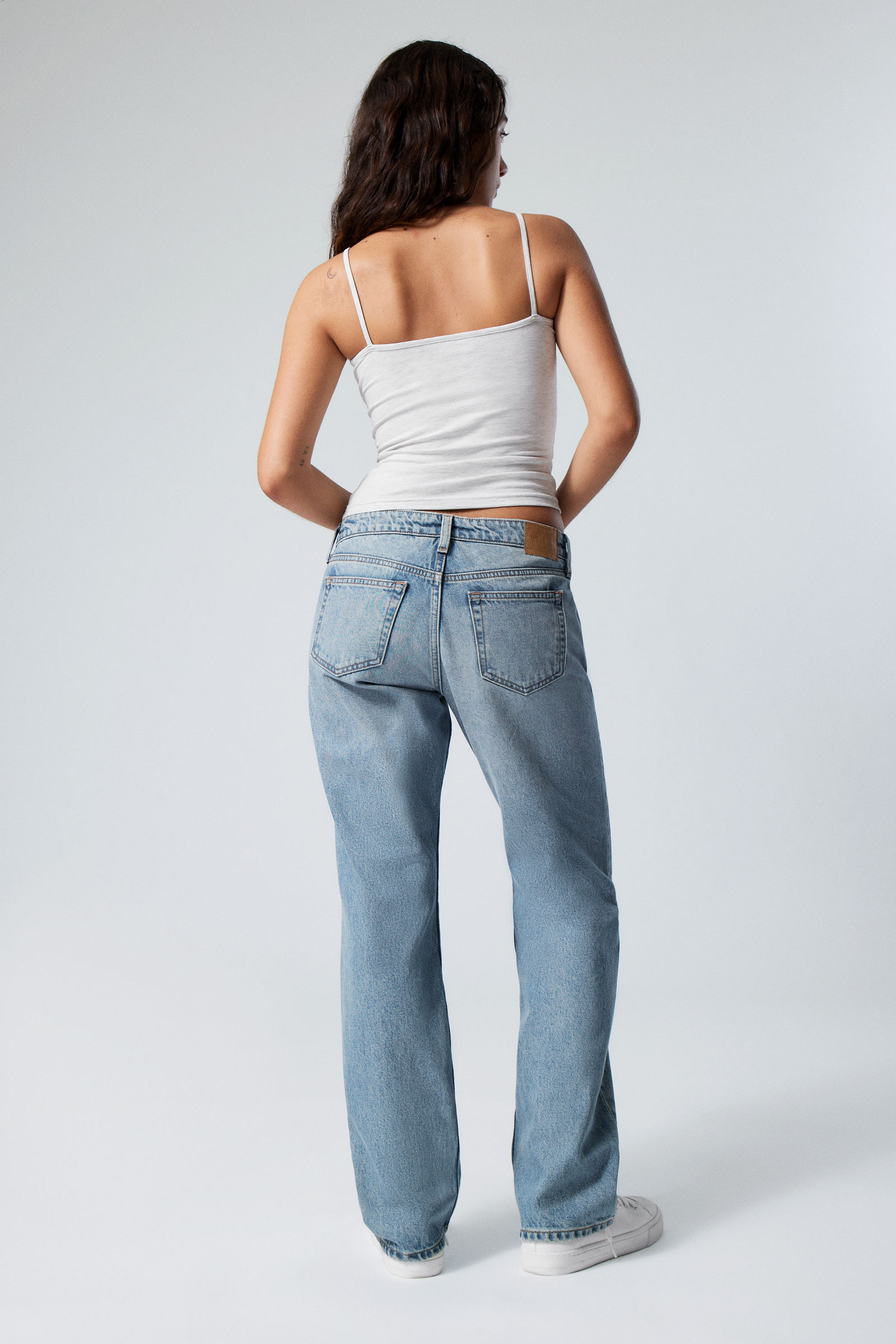 arrow low straight jeans - Seventeen blue | Weekday DK